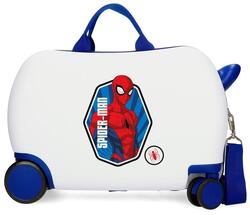 Valise enfant Marvel Spiderman Brave ABS avec une capacité de 28L Blanc