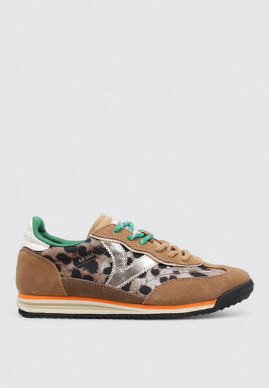 Zapatillas marcha mujer Victoria Saturno - Animal print