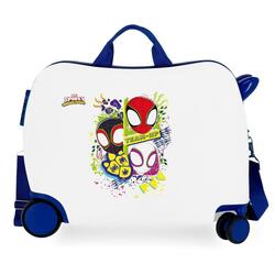 Valise enfant Marvel Spidey Together ABS avec une capacité de 34L Blanc