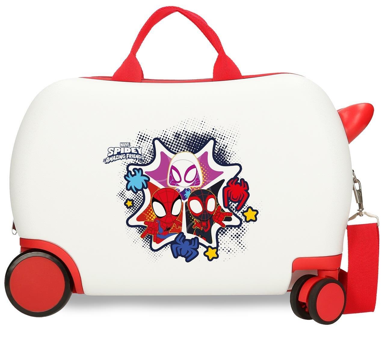 Valise enfant Marvel Spidey Together ABS avec une capacité de 28L Blanc 1/4