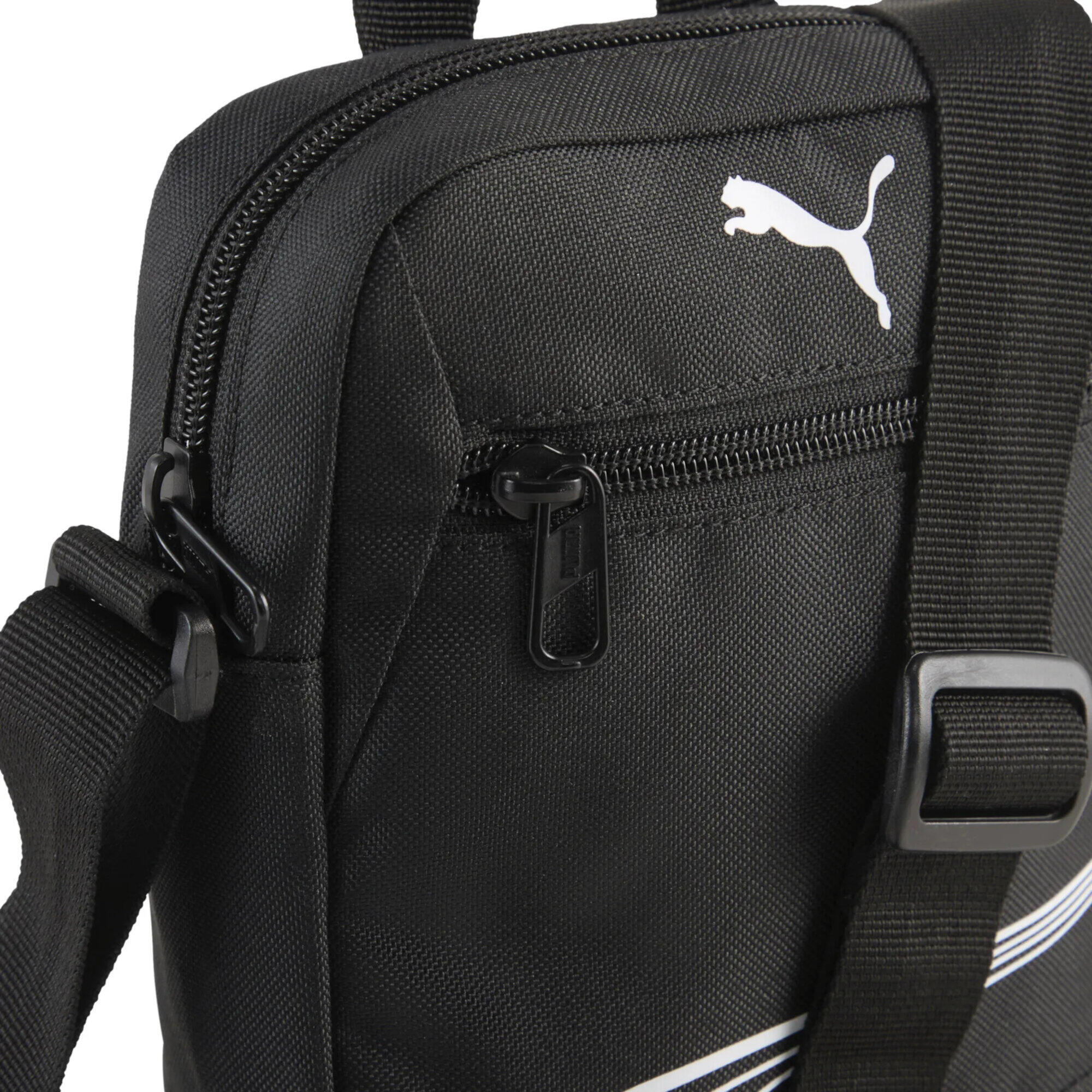Przenośna torba na ramię Puma Fundamental czarna - X 3/4