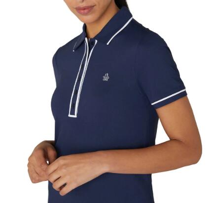 Penguin Veronica Short Sleeve Perf., Polo da golf da donna 2/4