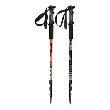 Kije trekkingowe CMP BERN lekkie wyważone regulowane 61-135 cm