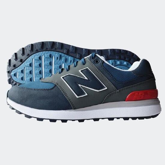New Balance 574 Greens VS Scarpe da golf da uomo Blu navy/Grigio