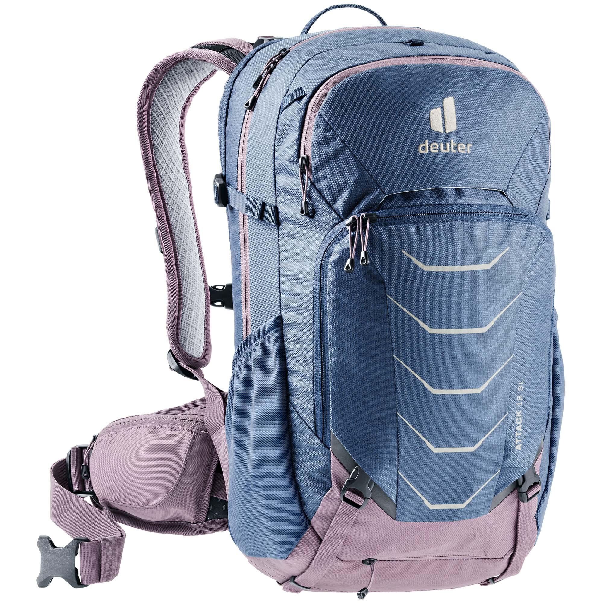 Deuter - Attack 18 Sl Bleu (marine-grape) - Sac À Dos - Bleu|violet - 18 L - Decathlon