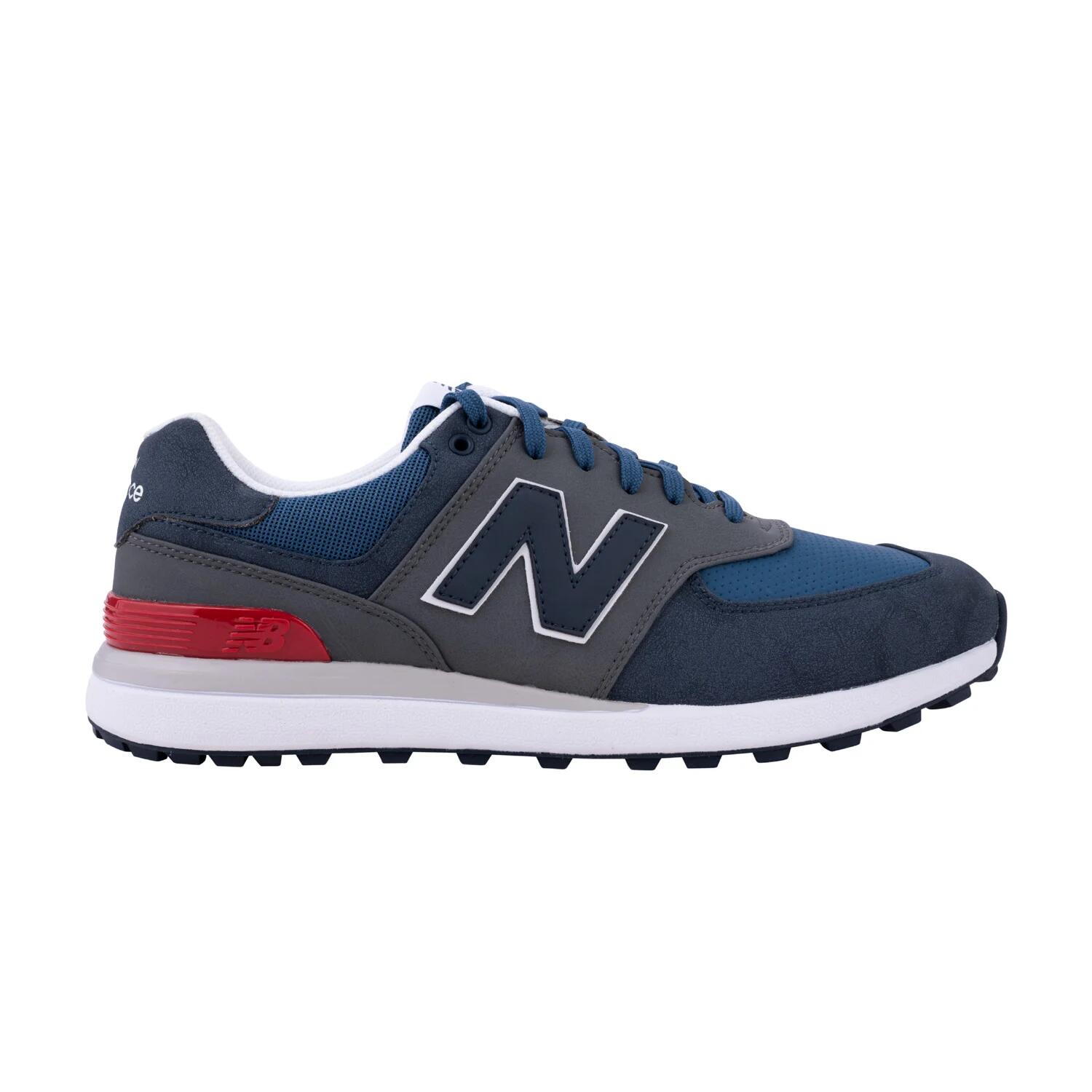 New Balance - New Balance 574 Greens Vs, Chaussures De Golf Pour Homme, Bleu Marine/gris - Chaussures De Canyoning - Bleu|gris - Decathlon
