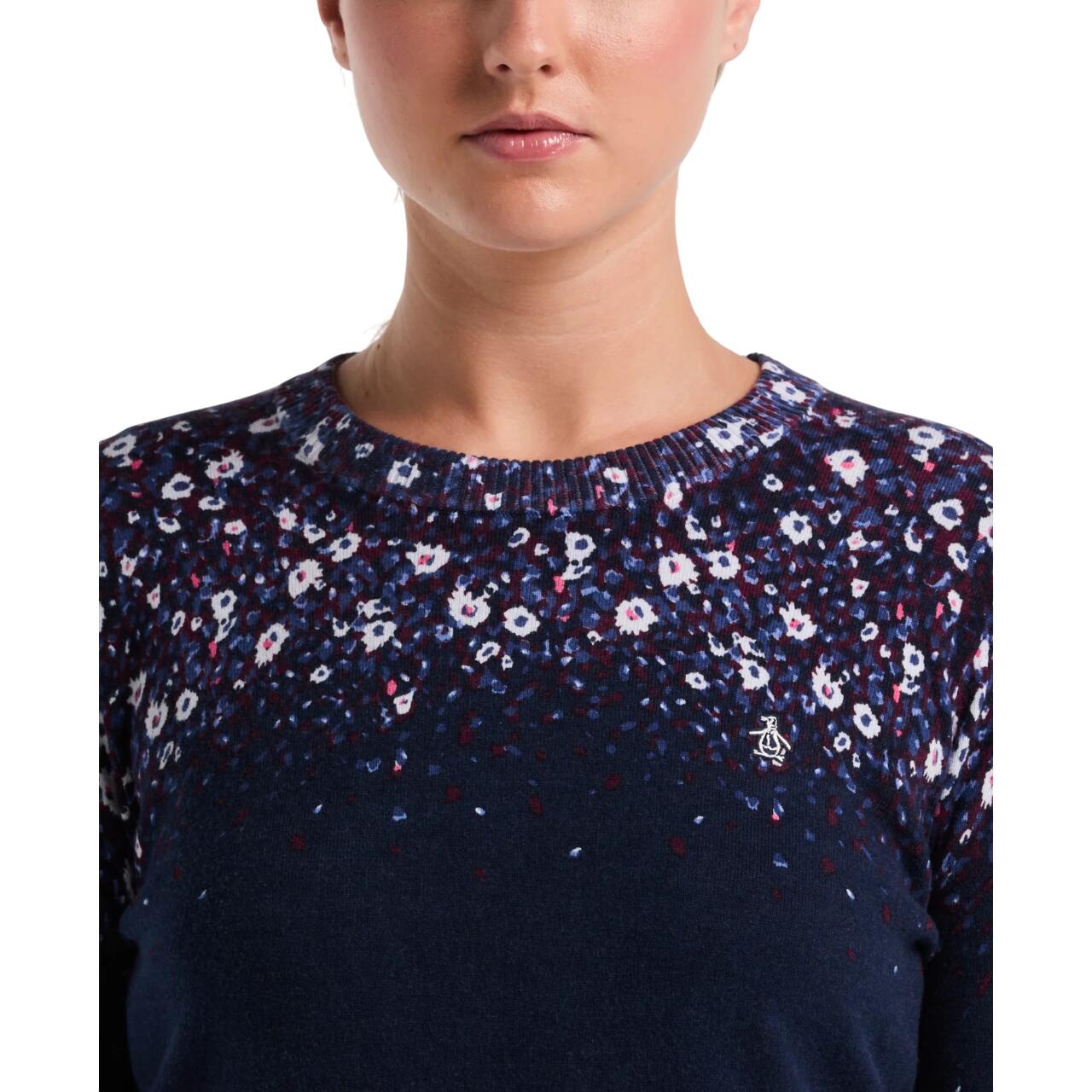Penguin Engineered Zen Floral Printed, Jersey de Mulher 3/4