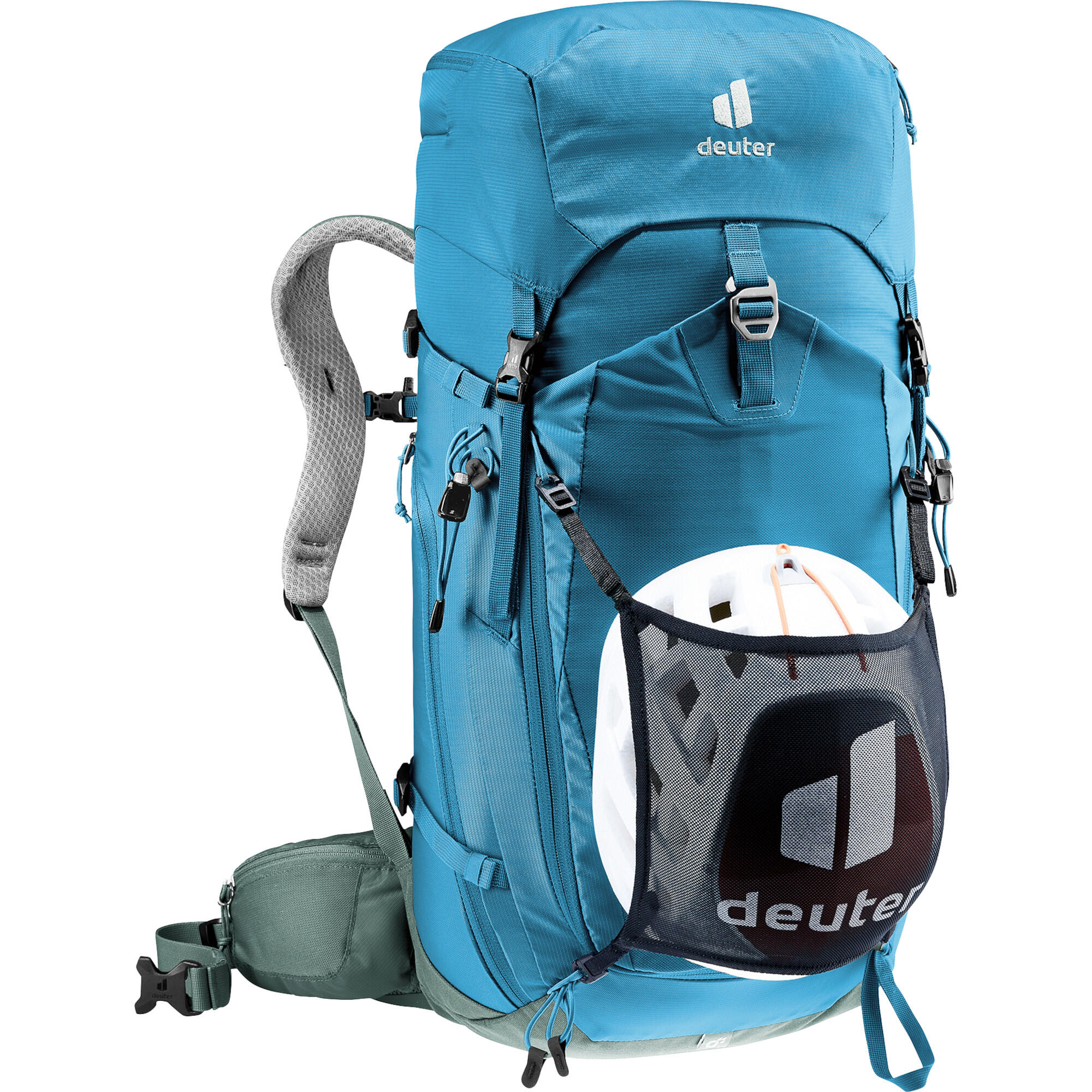 Sac randonnée Deuter Trail Pro 36 Wire Ivy 36 L Airstripes ventilé cadre acier 7/7