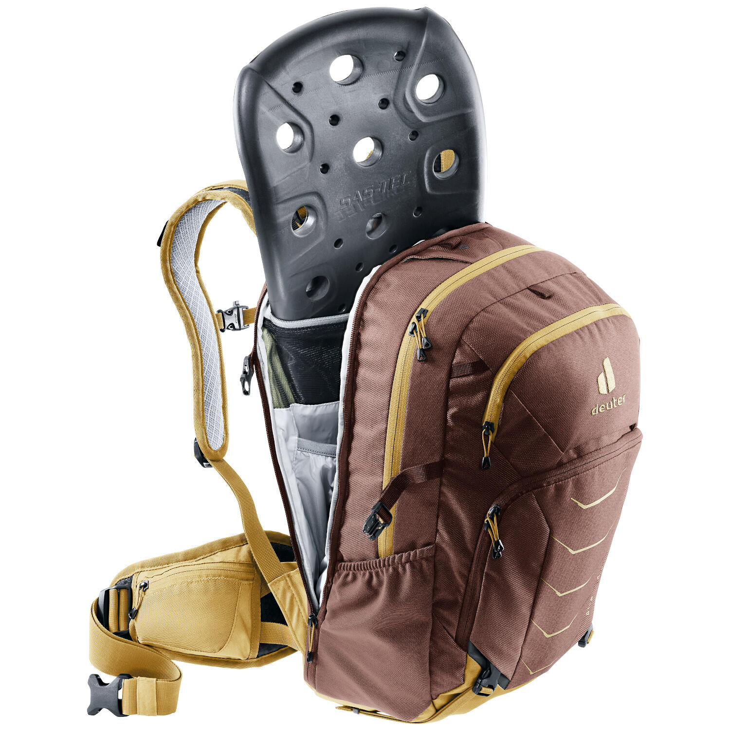 Sac à dos vélo Deuter Attack 18 SL femme 18 L dos ventilé bretelles rembourrées 3/7