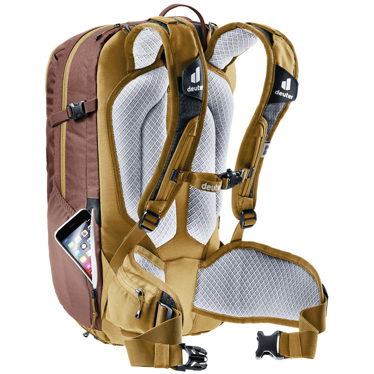 Sac à dos vélo Deuter Attack 18 SL femme 18 L dos ventilé bretelles rembourrées 5/7