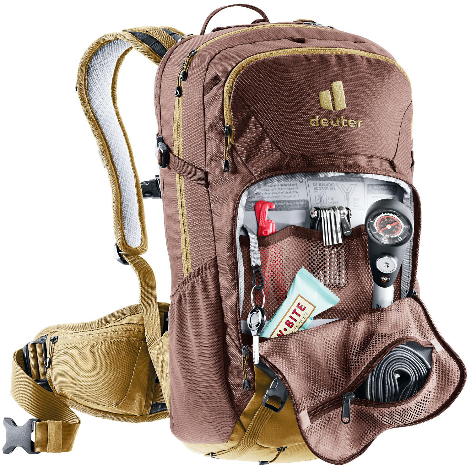 Sac à dos vélo Deuter Attack 18 SL femme 18 L dos ventilé bretelles rembourrées 4/7