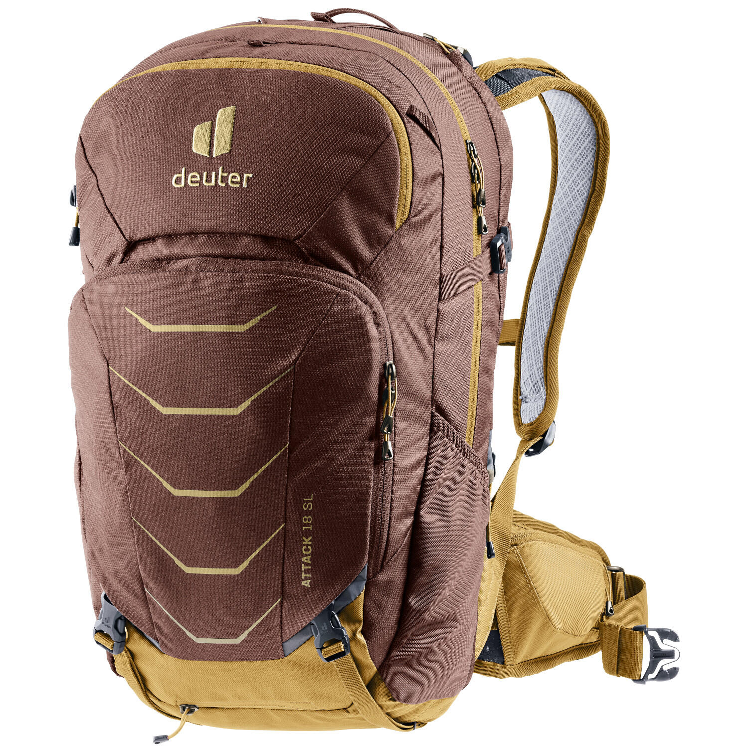 Sac à Dos De Protection Deuter Attack 18 SL – Pour Femmes, Avec Dorsal SAS Et Porte-casque