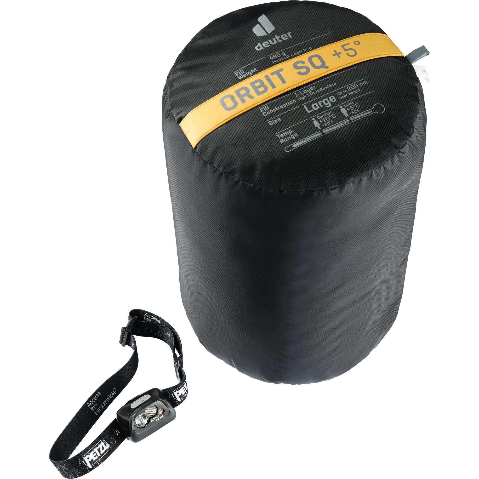 Śpiwór syntetyczny Deuter Orbit SQ +6° (200 cm) 4/6