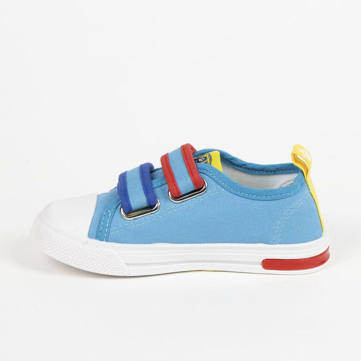 Zapatillas de Loneta con Luces Suela PVC Patrulla Canina Azul 3/5