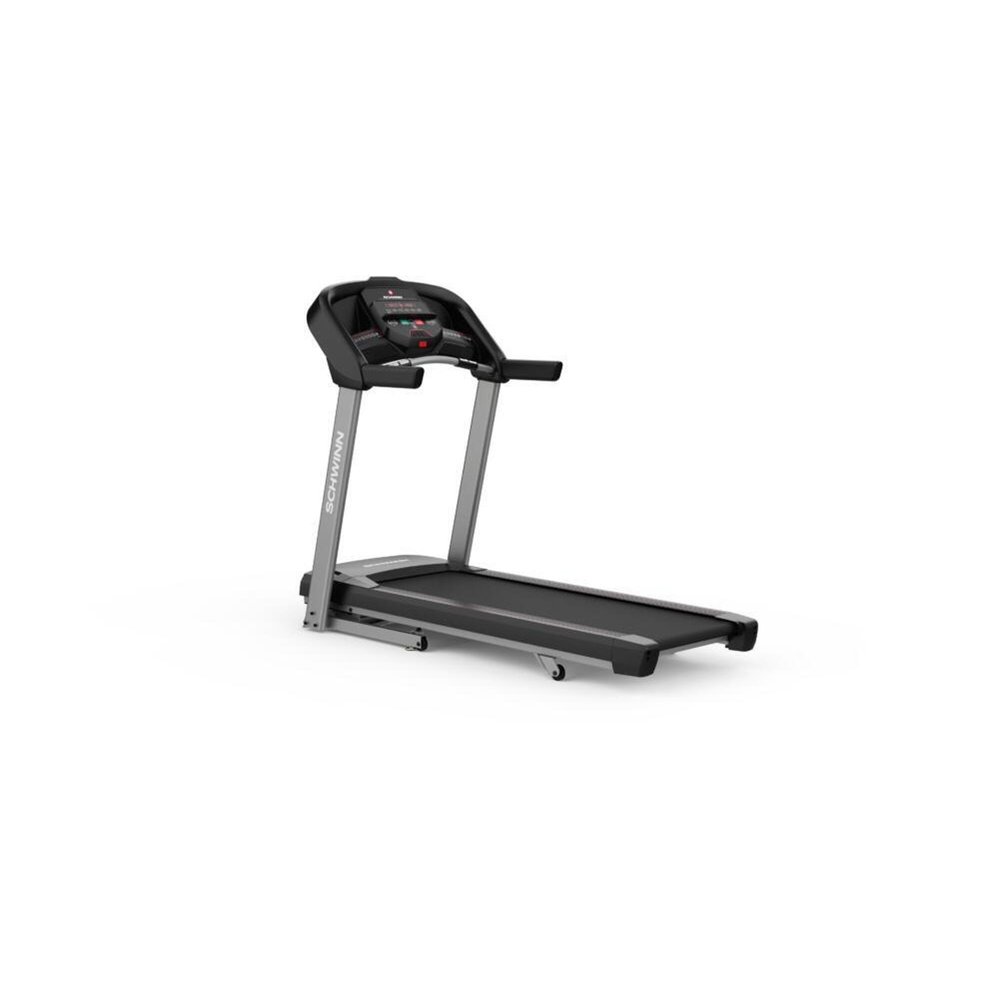 Schwinn Fitness - Tapis De Course Pliable Sft 4.1 - Schwinn Fitness - Tapis De Marche - Gris|noir - No Size - Decathlon