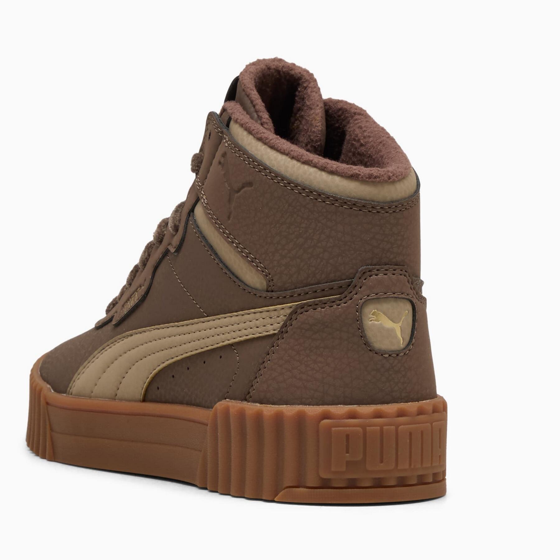 Scarpe da ginnastica Puma Carina 3.0 Mid, Marrone, Donne 6/7