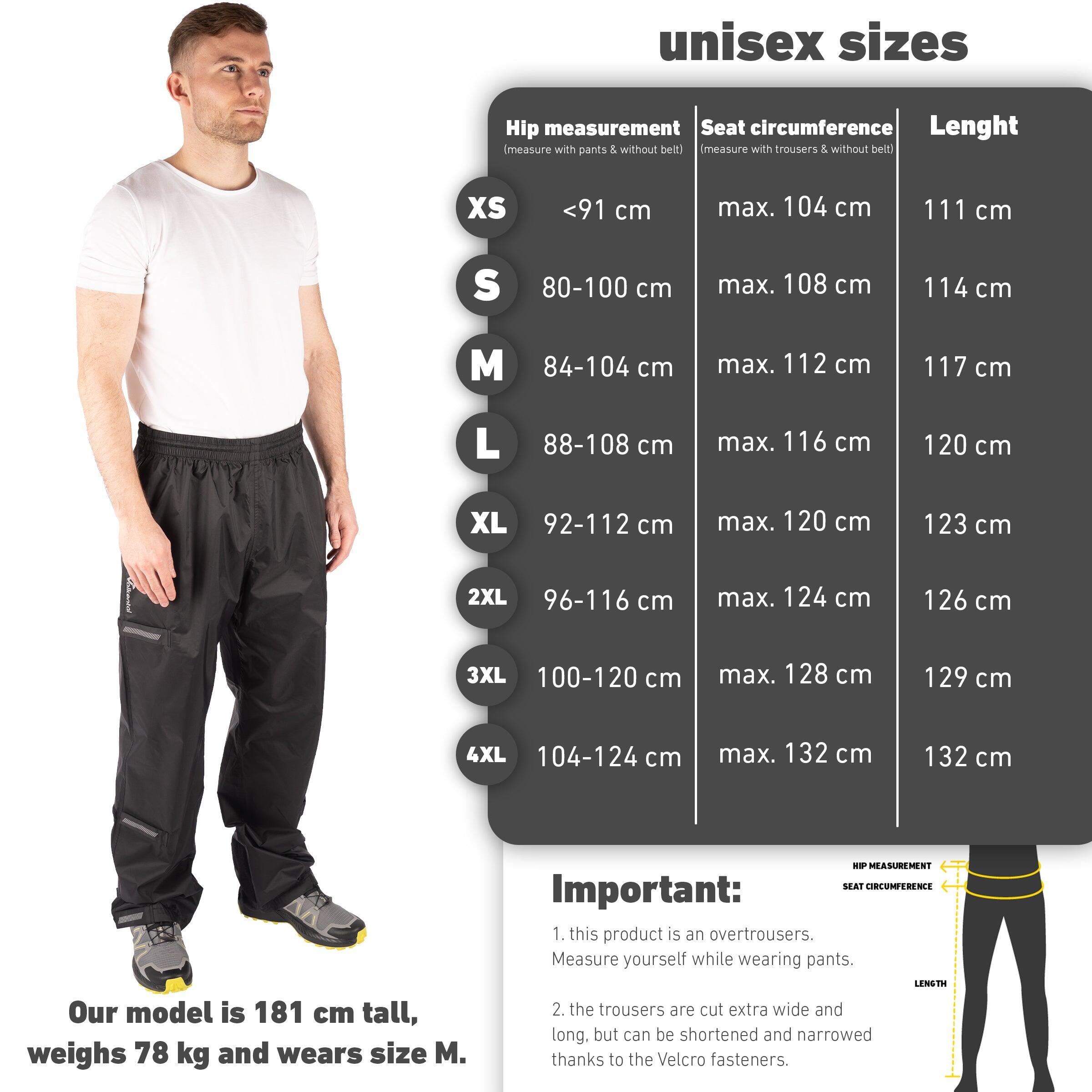 Fahrrad Regenhose - Wasserdichte Fahrradhose Damen & Herren 4/7