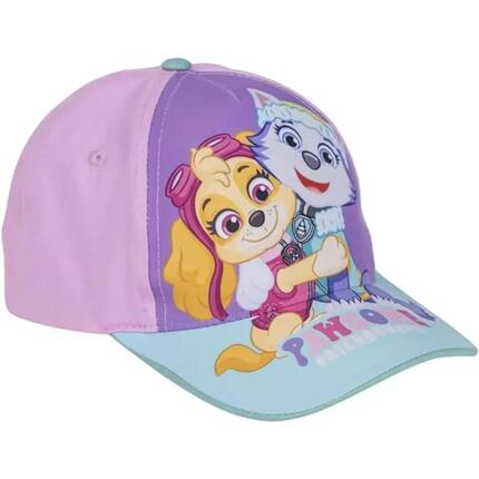 Gorra Patrulla Canina con Velcro Rosa Niña