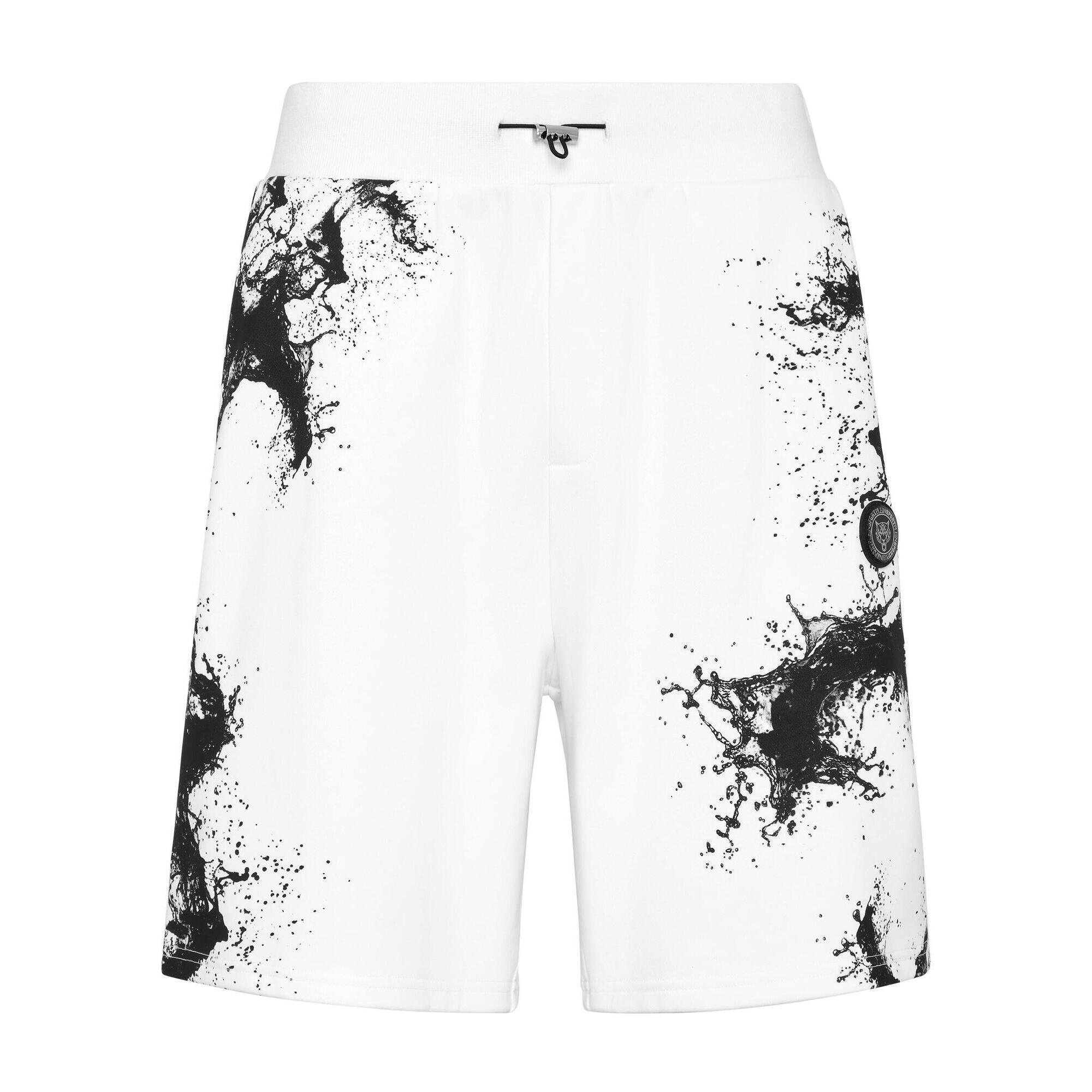 Plein Sport - Short De Jogging Splash - Short - Blanc - Decathlon