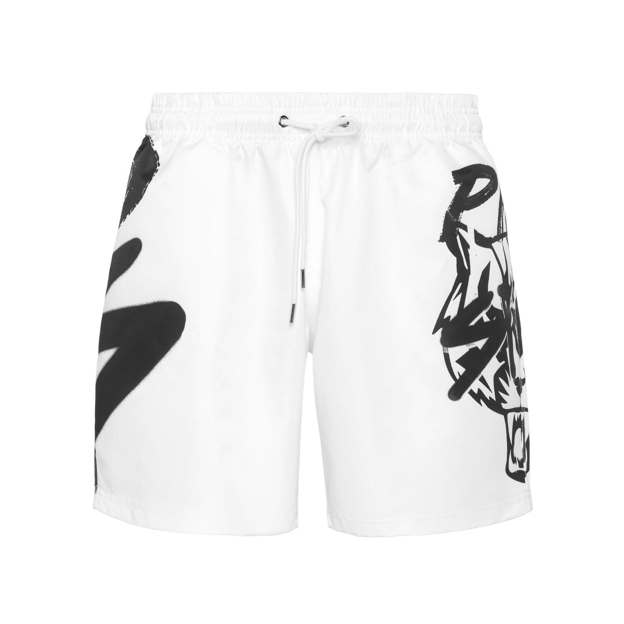 Plein Sport - Short De Jogging - Short - Blanc - Decathlon