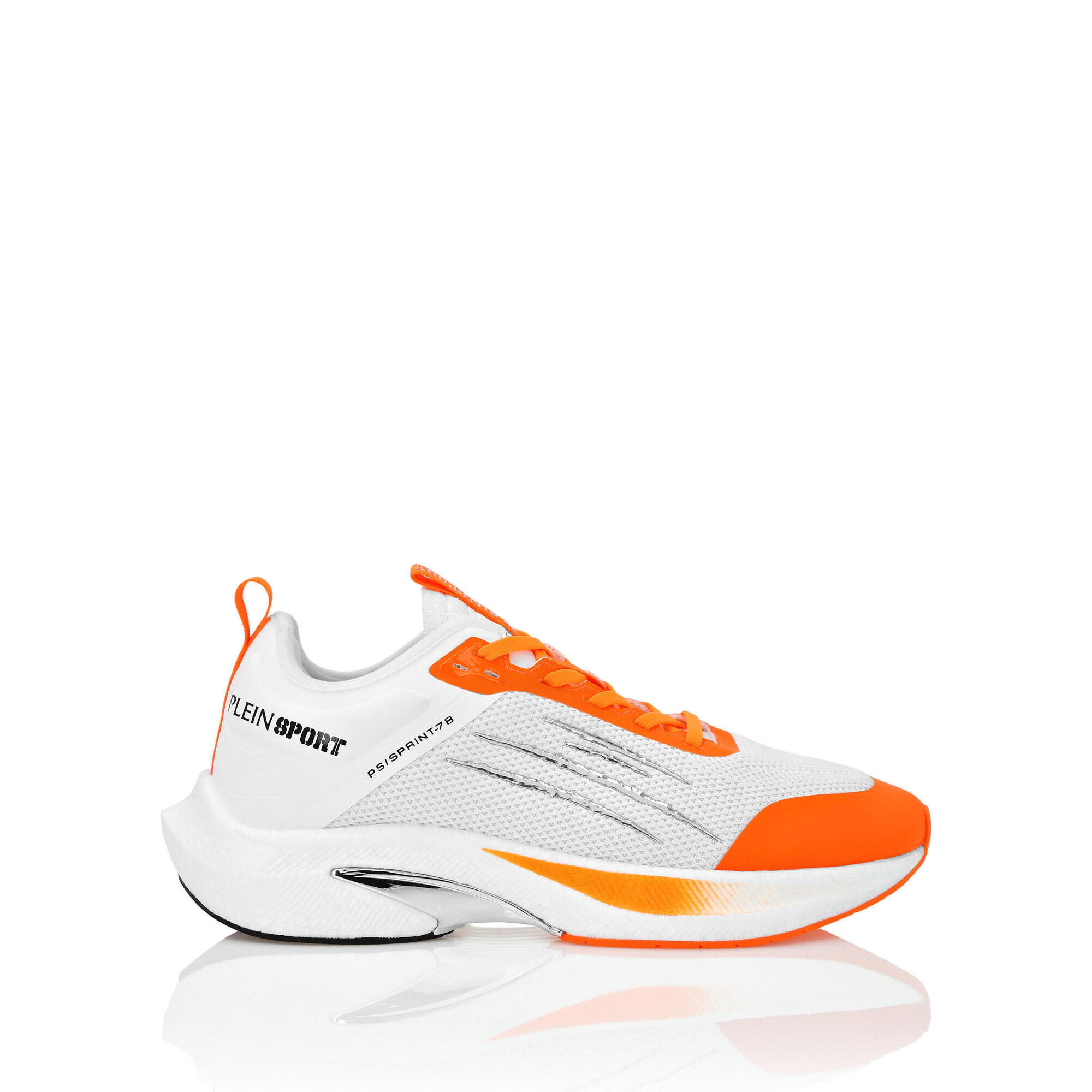 Plein Sport - Chaussure De Course - Chaussures De Sport - Blanc|orange - Decathlon