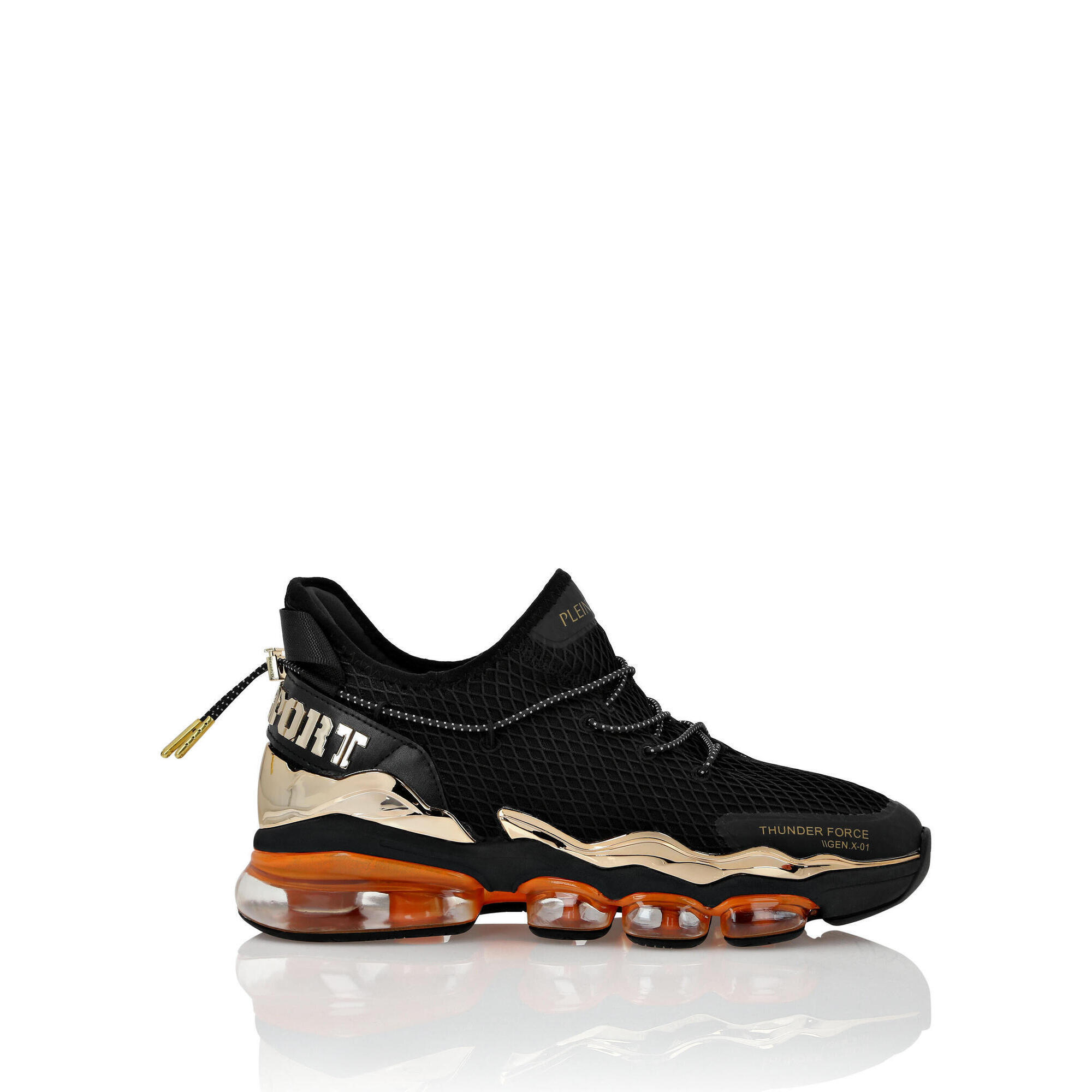 Plein Sport - Baskets De Course - Chaussures De Sport - Noir|orange - Decathlon