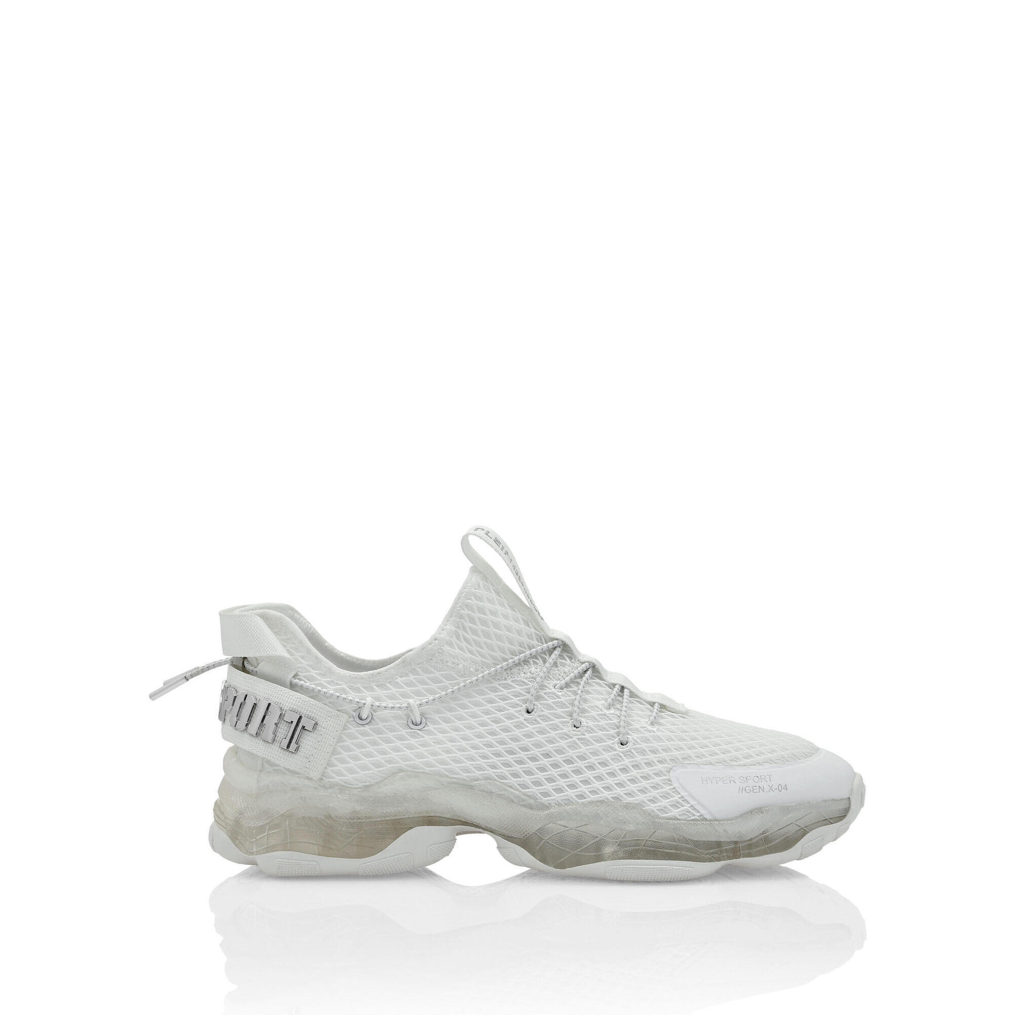 Plein Sport - Baskets De Course Tiger Attack//gen.x.4 - Chaussures De Sport - Blanc - Decathlon