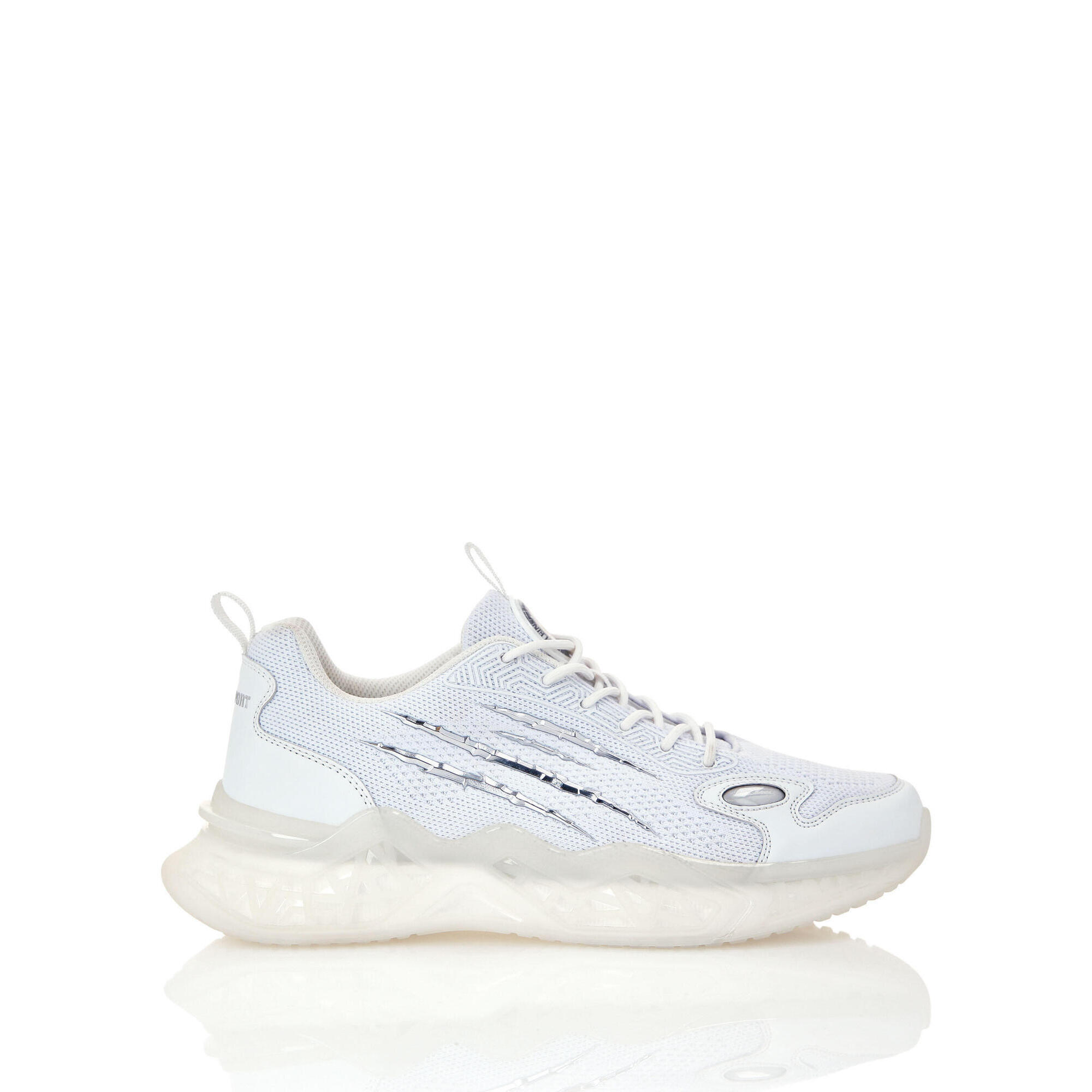 Plein Sport - Baskets De Course Tiger Scratch - Chaussures De Sport - Blanc - Decathlon