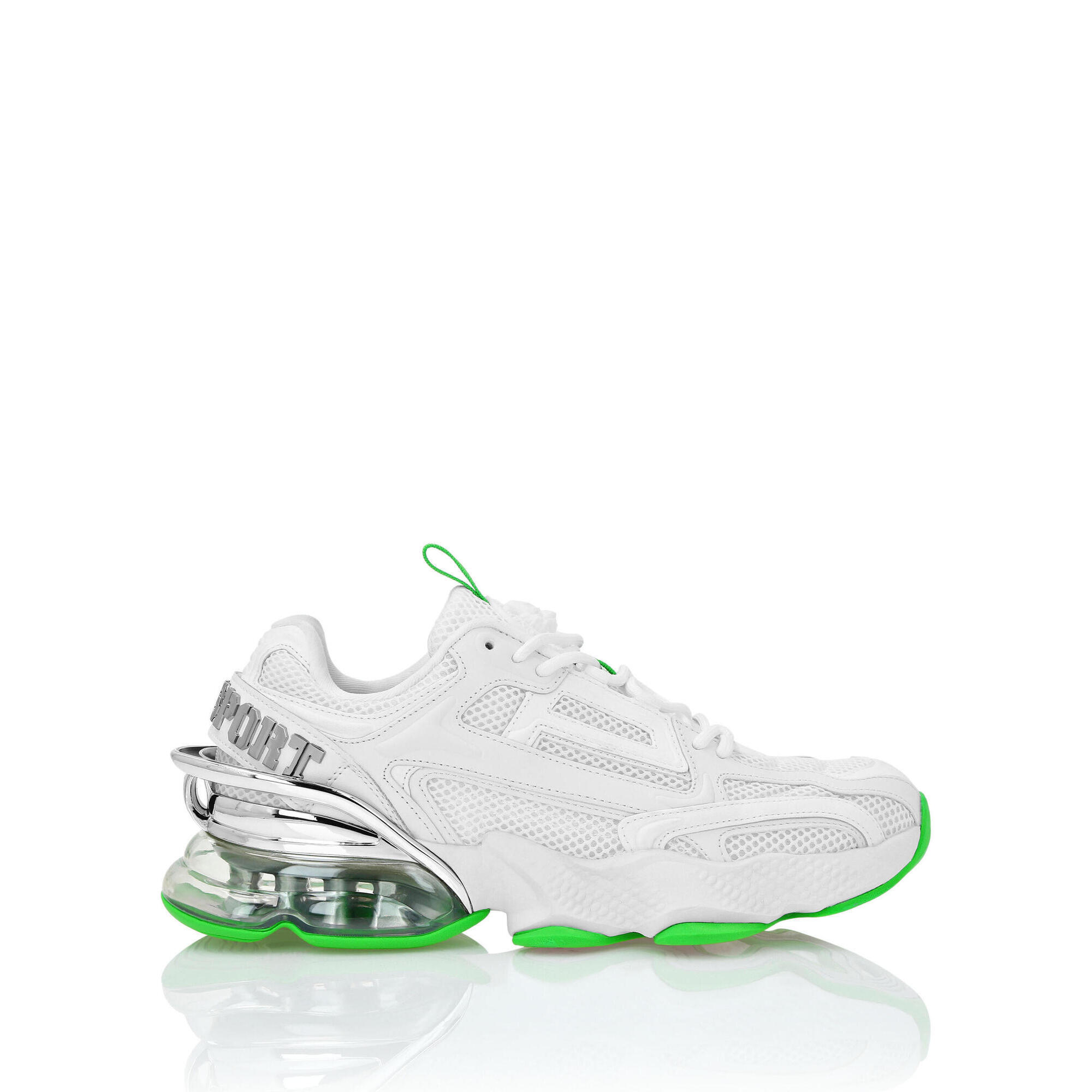Plein Sport - Baskets De Course Ps - Chaussures De Sport - Blanc|vert - Decathlon