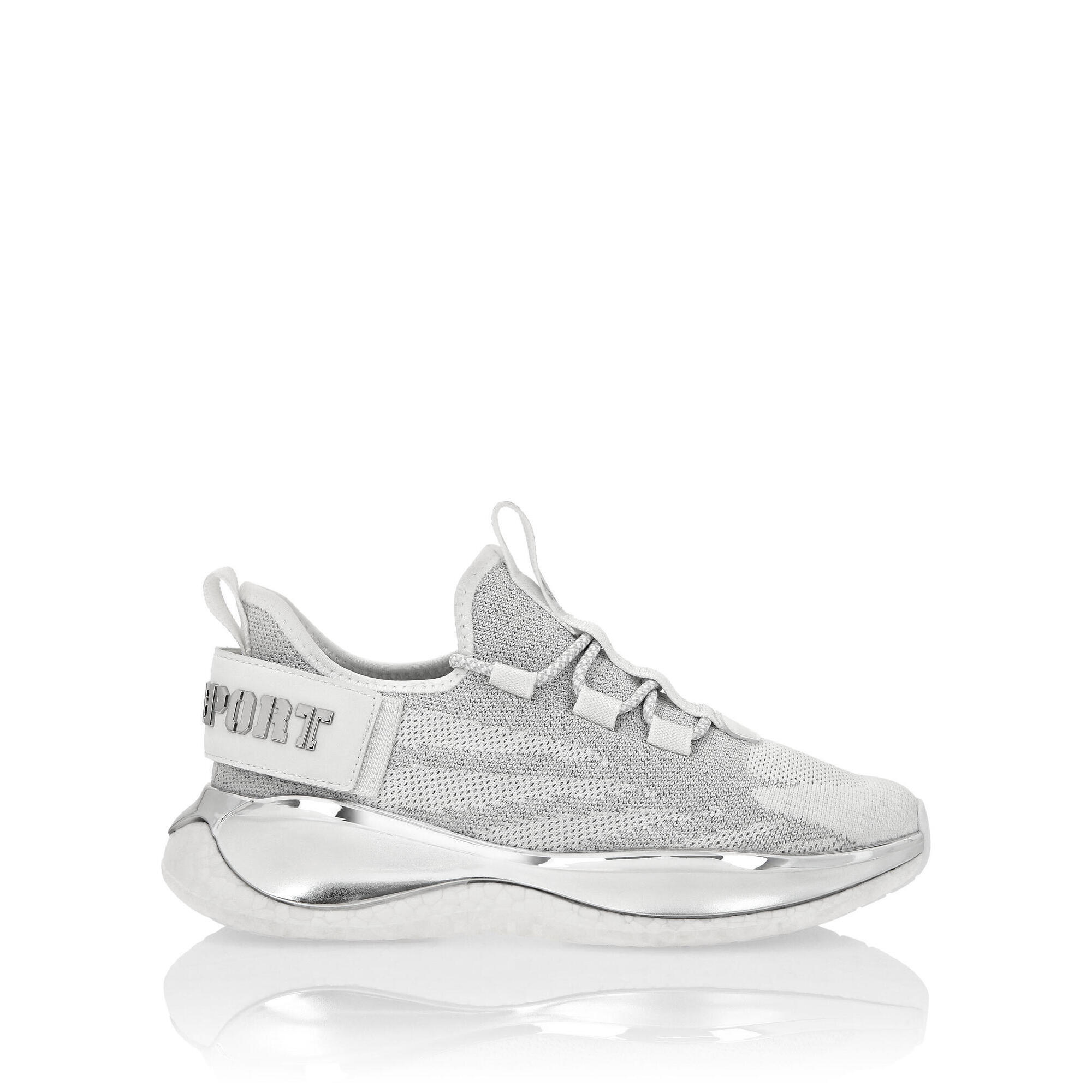 Plein Sport - Baskets De Course The Iron Tiger Gen.x.2 - Chaussures De Sport - Blanc - Decathlon