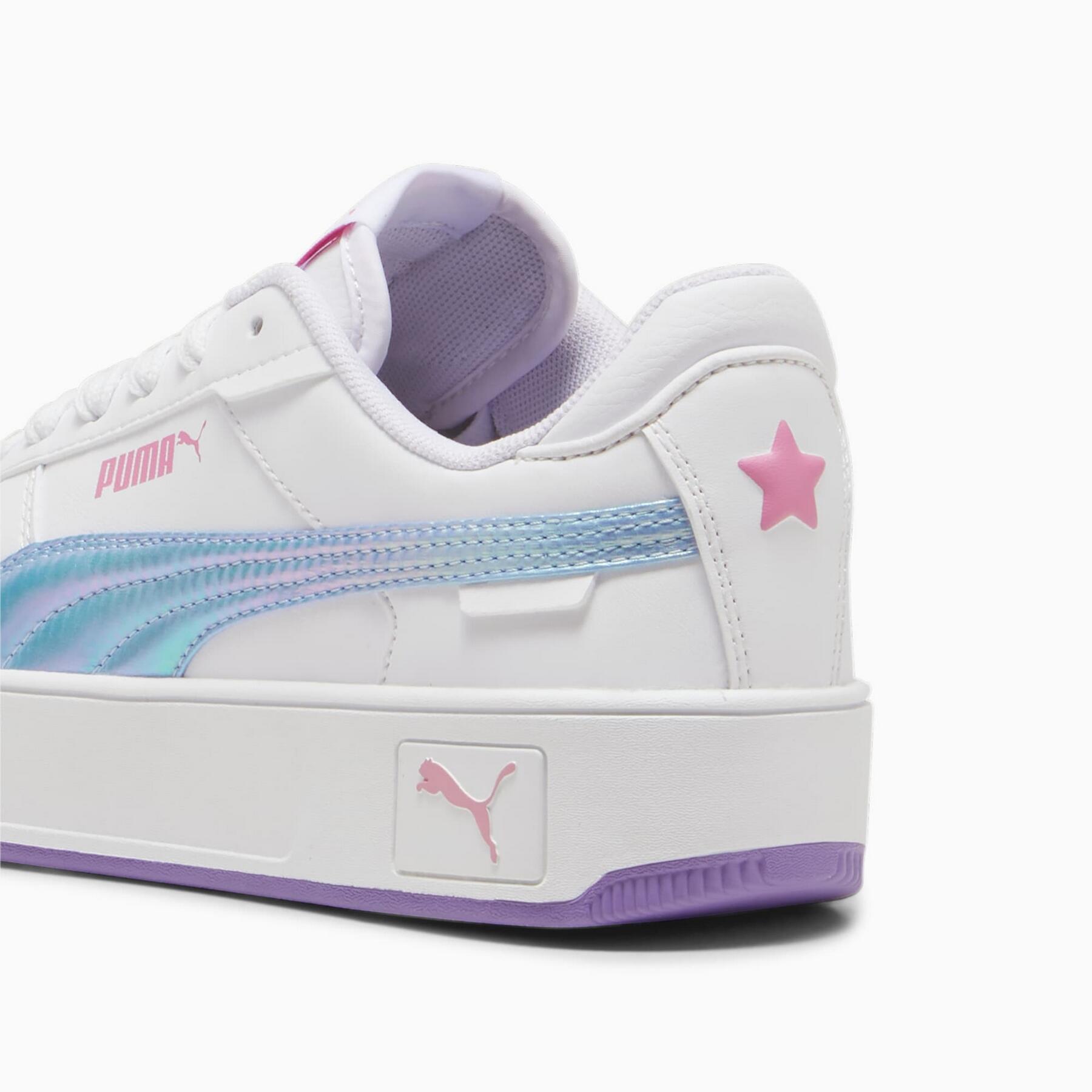 Basket Basse à Lacets Puma Junior Carina Street Bouncy Sky - Enfant 6/7