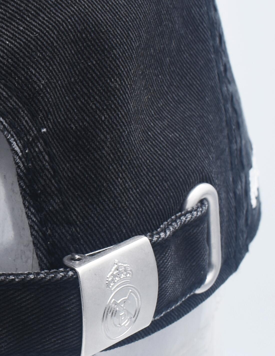 Gorra Real Madrid Black White - Adulto 2/4