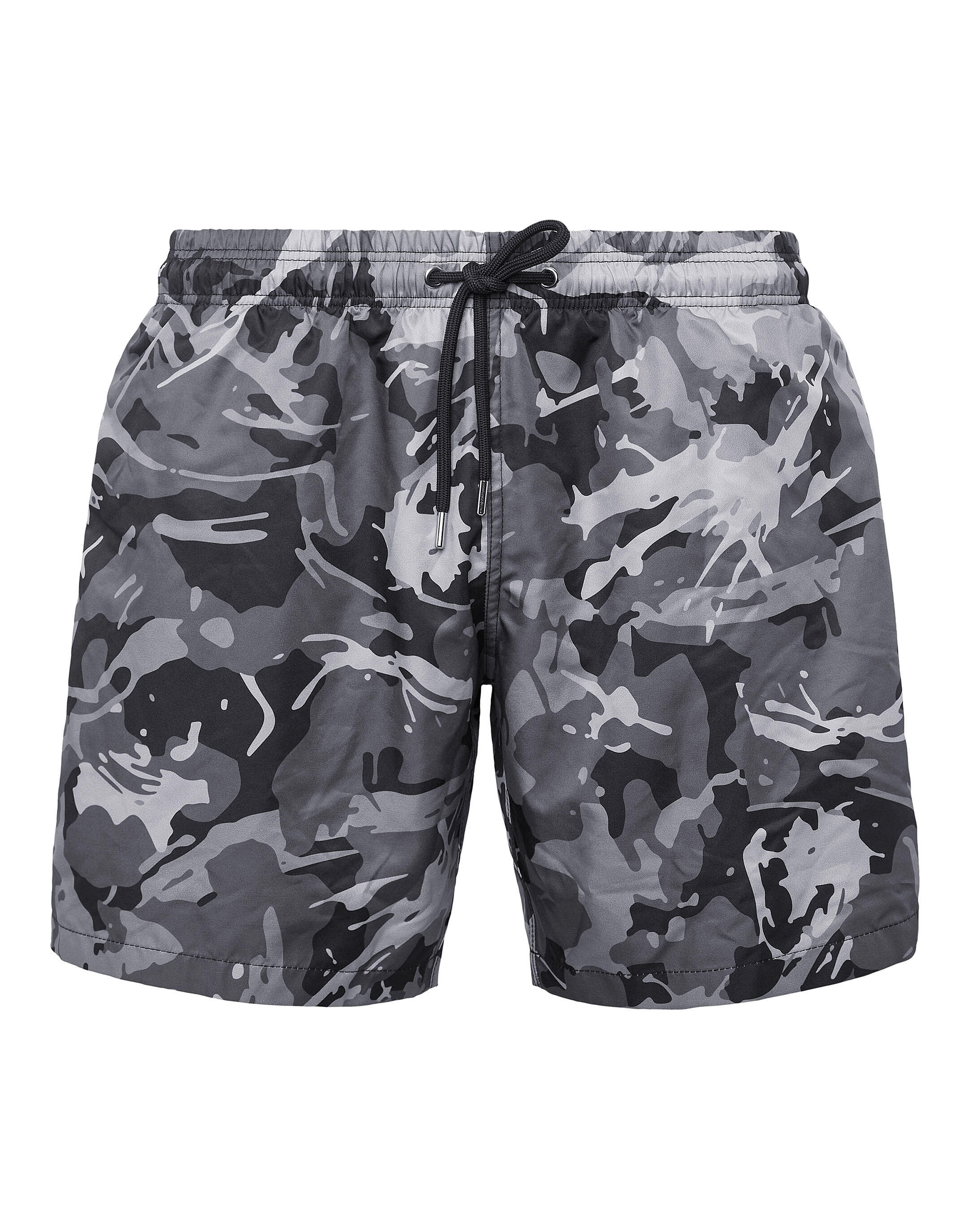 UXH Zwemkleding voor heren, camo, bikini, camouflage, zwembroek