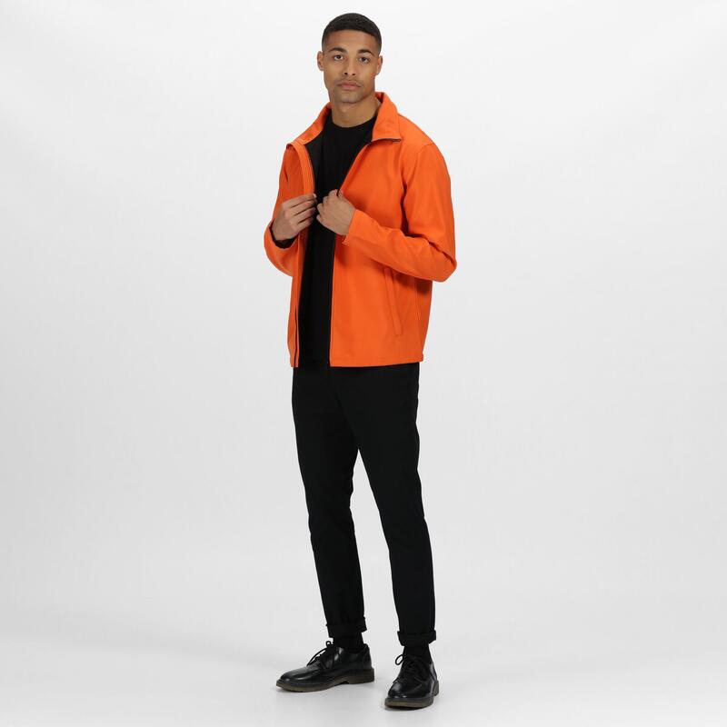 Casaco Soft Shell Ablaze Homem Laranja Magma / Preto