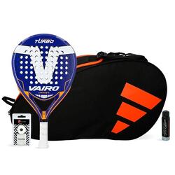 Pack Vairo Turbo Confort Sac (de) Padel Adidas Contrôle Orange