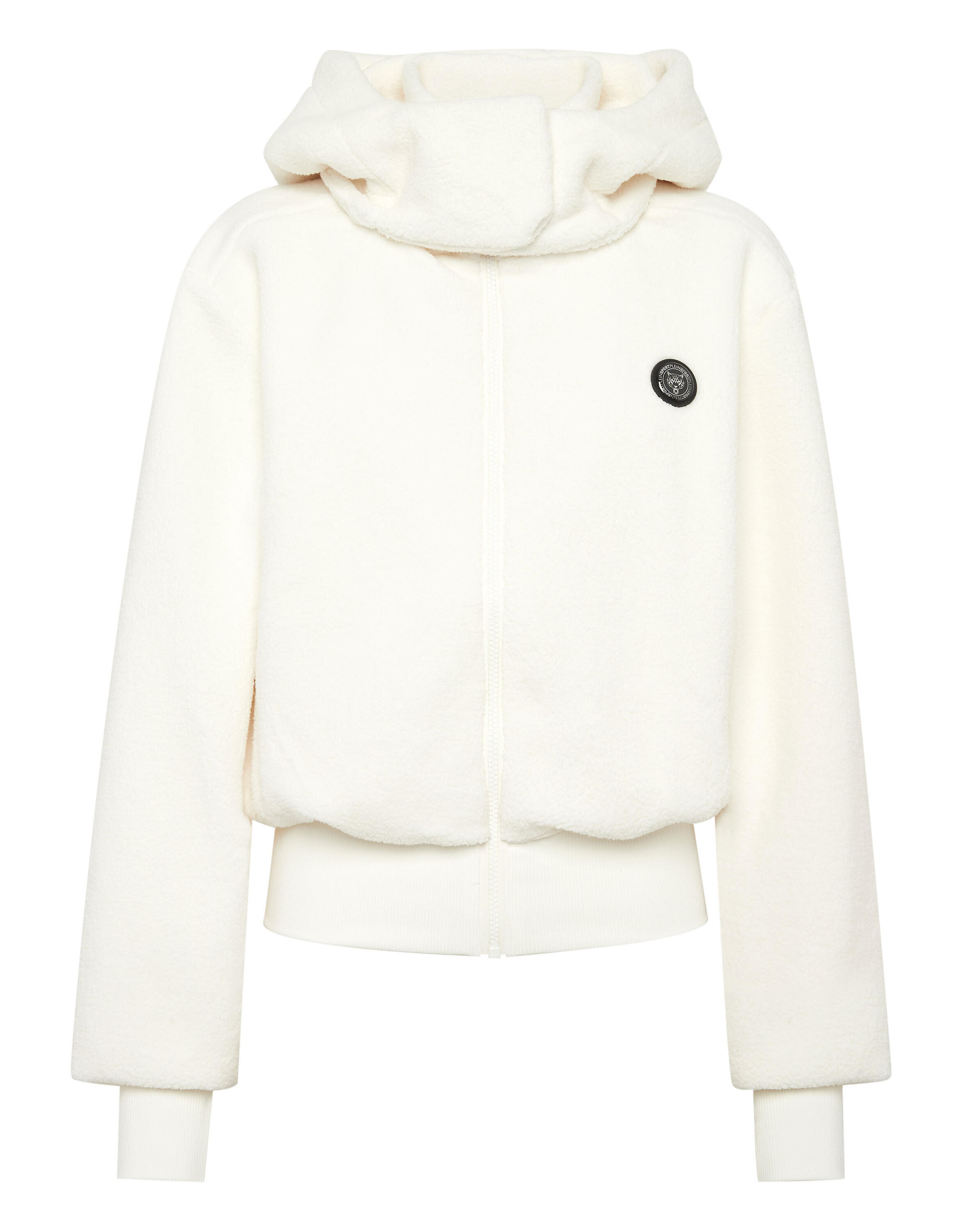 Felpa Con Zip E Cappuccio Women 3/5