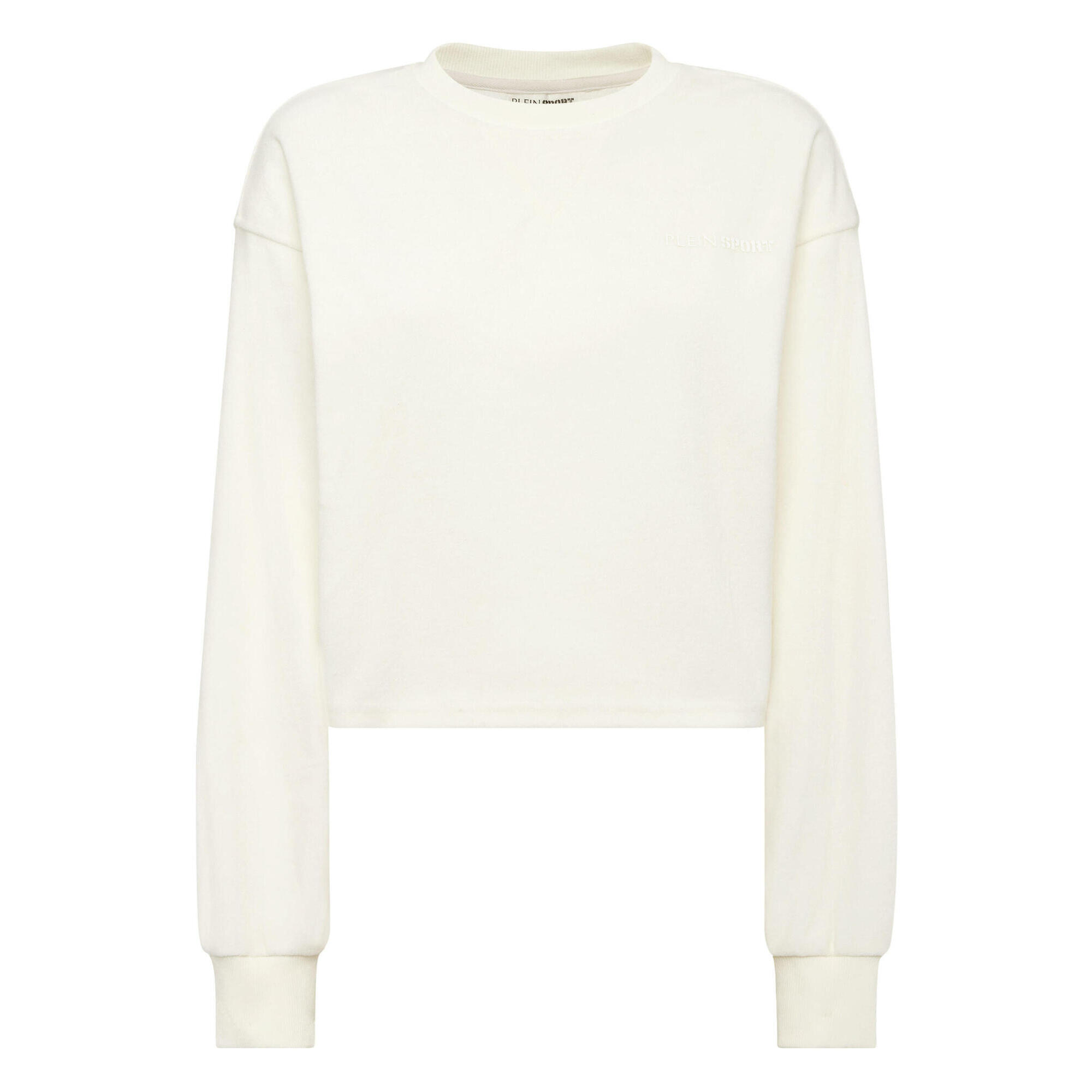 Plein Sport - Sweatshirt Ls - Sweat-shirt - Beige|blanc - Decathlon