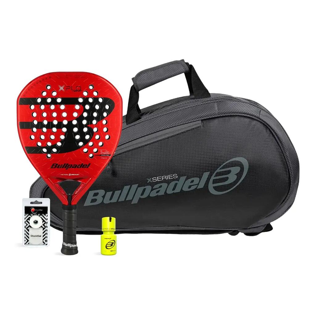 Pack Bullpadel Xplo Comfort Paletero Avant 2 Dry Grip