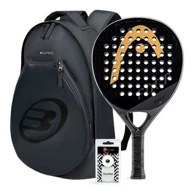 Pack head edge 2 black bag bullpadel