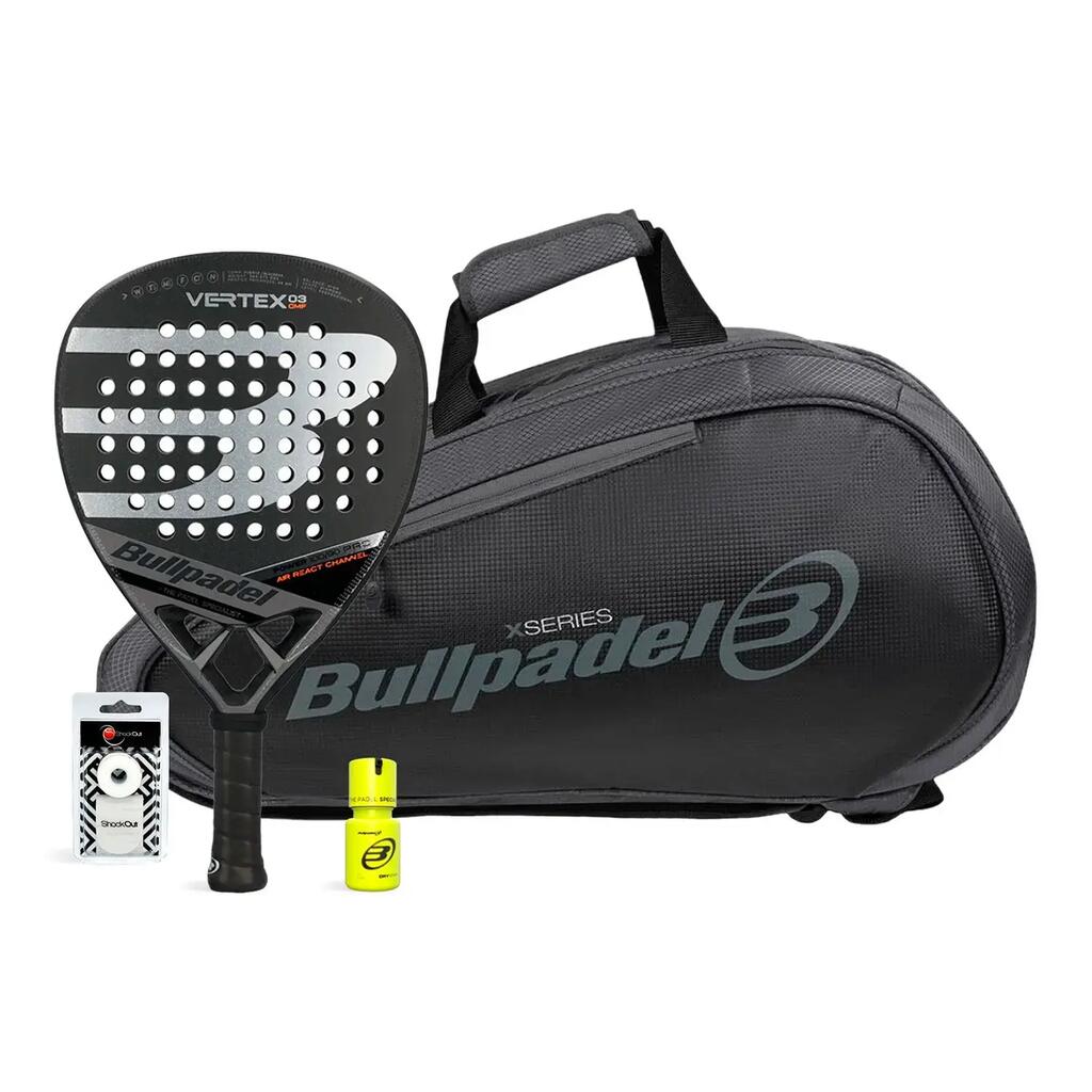 Pack Bullpadel Vertex 03 Cmf Paletero Avant 2 Dry Grip
