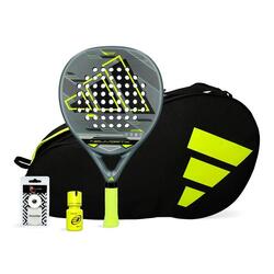 Pack Adidas Neuvortx Yellow Sac De Padel Contrôle Dry Grip