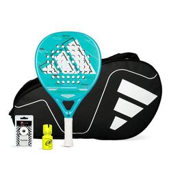 Pack Adidas Neuvortx Light Sac De Padel Carbon Contrôle Dry Grip