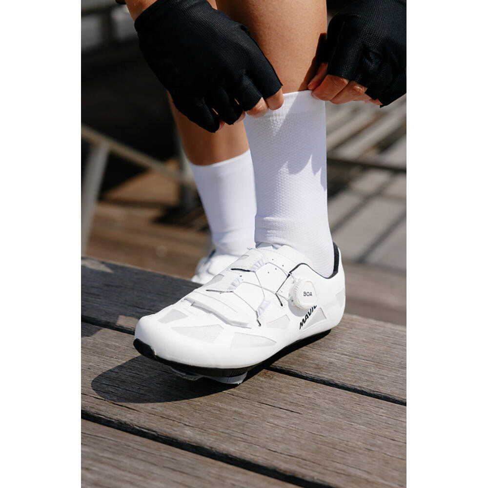 Zapatillas de carretera Mavic Cosmic Elite SL Blancas 4/6