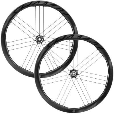Paire de roues de vélo Campagnolo Shamal Dual C23 2WF Disco TLR HG11 6/7