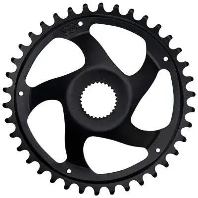 KMC Bosch Gen 4 Super Narrow Chainrings Black 38T-47.5mm 5 Arm