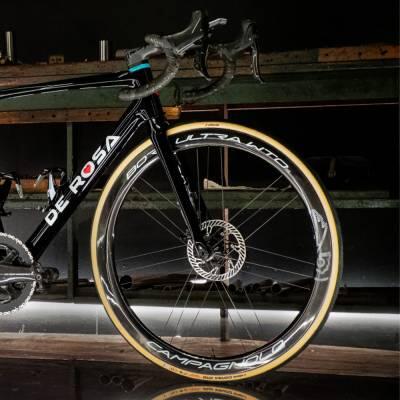 Coppia di ruote di bicicletta Campagnolo Bora Ultra WTO C23 TLR CL XDR Team 5/6