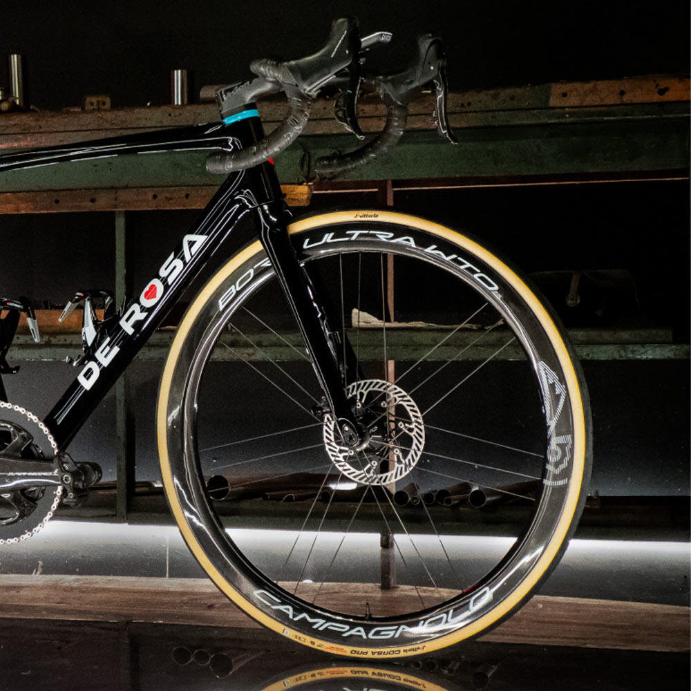 Paire de roues de vélo Campagnolo Bora Ultra WTO C23 TLR CL HG11 Team 3/6