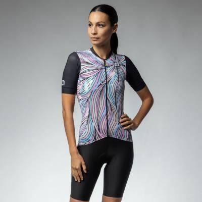 Maillot Manches Courtes Femme Alé Art Multicolor 6/7