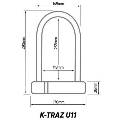 Zéfal K-Traz U11 Fahrradschloss 4/4