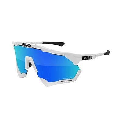 Sonnenbrille Scicon aeroshade xl scnpp verre multi-reflet bleues 6/7